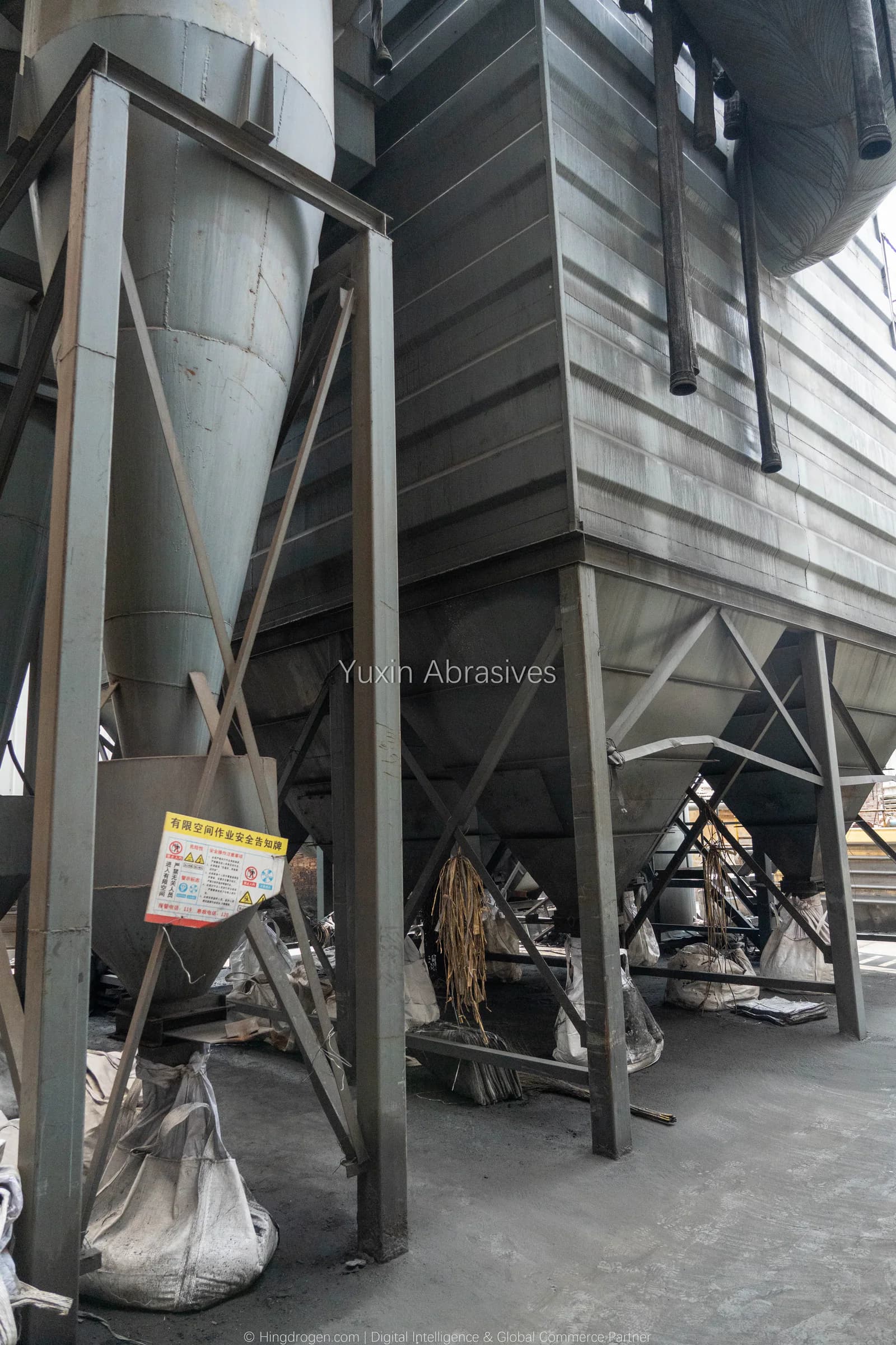 YUXIN production photograph: Dust collection & auxiliary systems, record _DSC9100