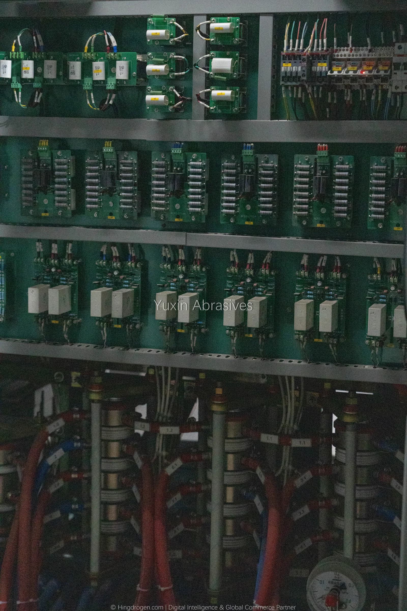 YUXIN production photograph: Electric furnace melting, record _DSC9107
