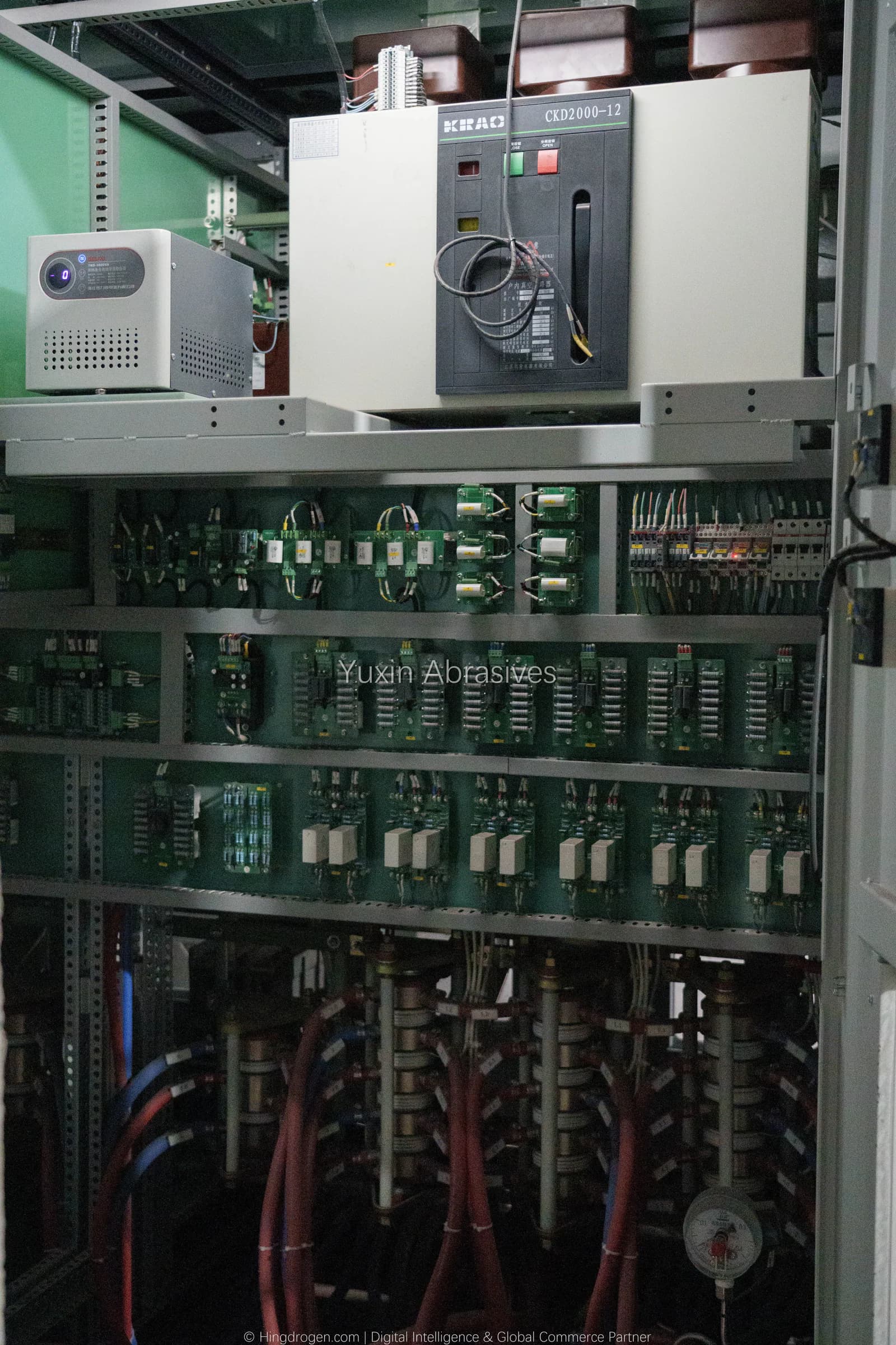 YUXIN production photograph: Electric furnace melting, record _DSC9108