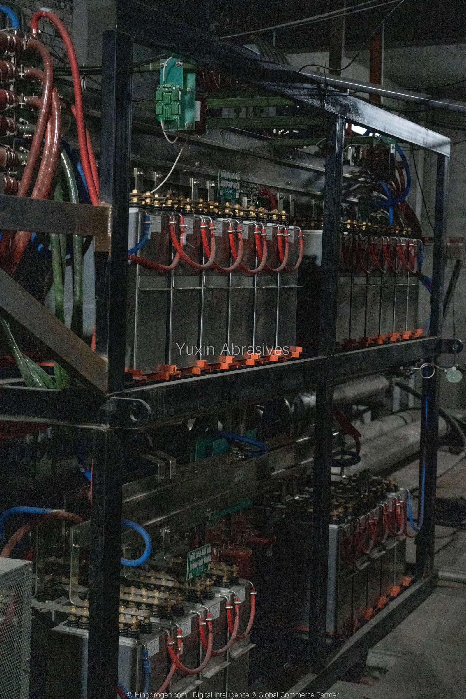 YUXIN production photograph: Electric furnace melting, record _DSC9110