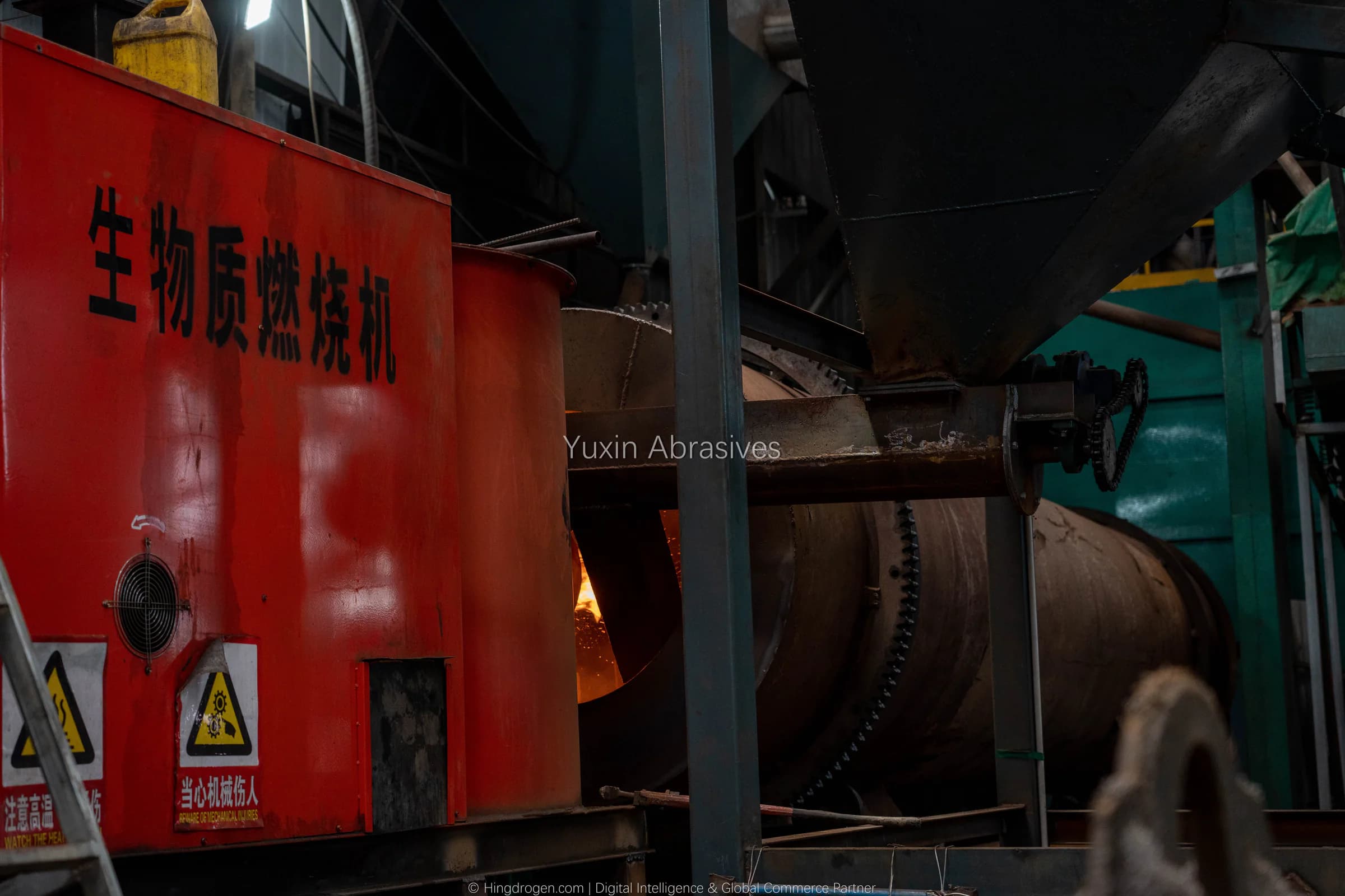 YUXIN production photograph: Cooling & drying, record _DSC9132
